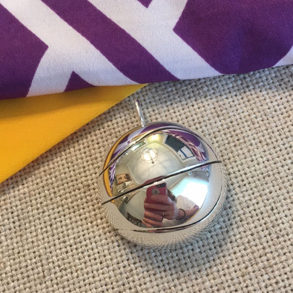 BEST Basketball Pendant / Slide Pin Silvertone NWT